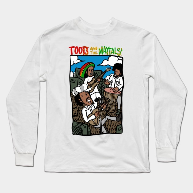 the maytals and toots Long Sleeve T-Shirt by ROCKHOPPER